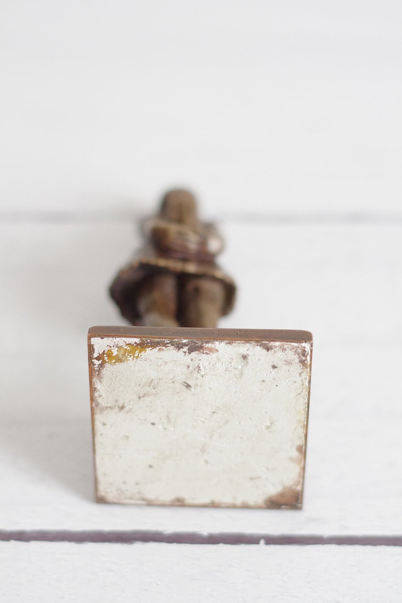 Figurine en bronze. La Petite Danseuse. Edgar Degas
