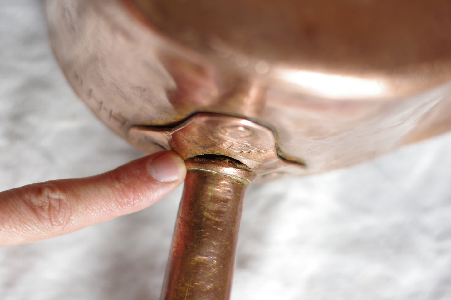Casserole à caramel en cuivre Jacquotot Paris