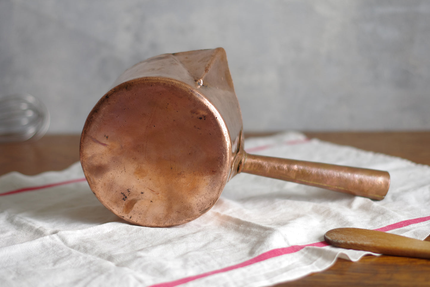 Casserole à caramel en cuivre Jacquotot Paris