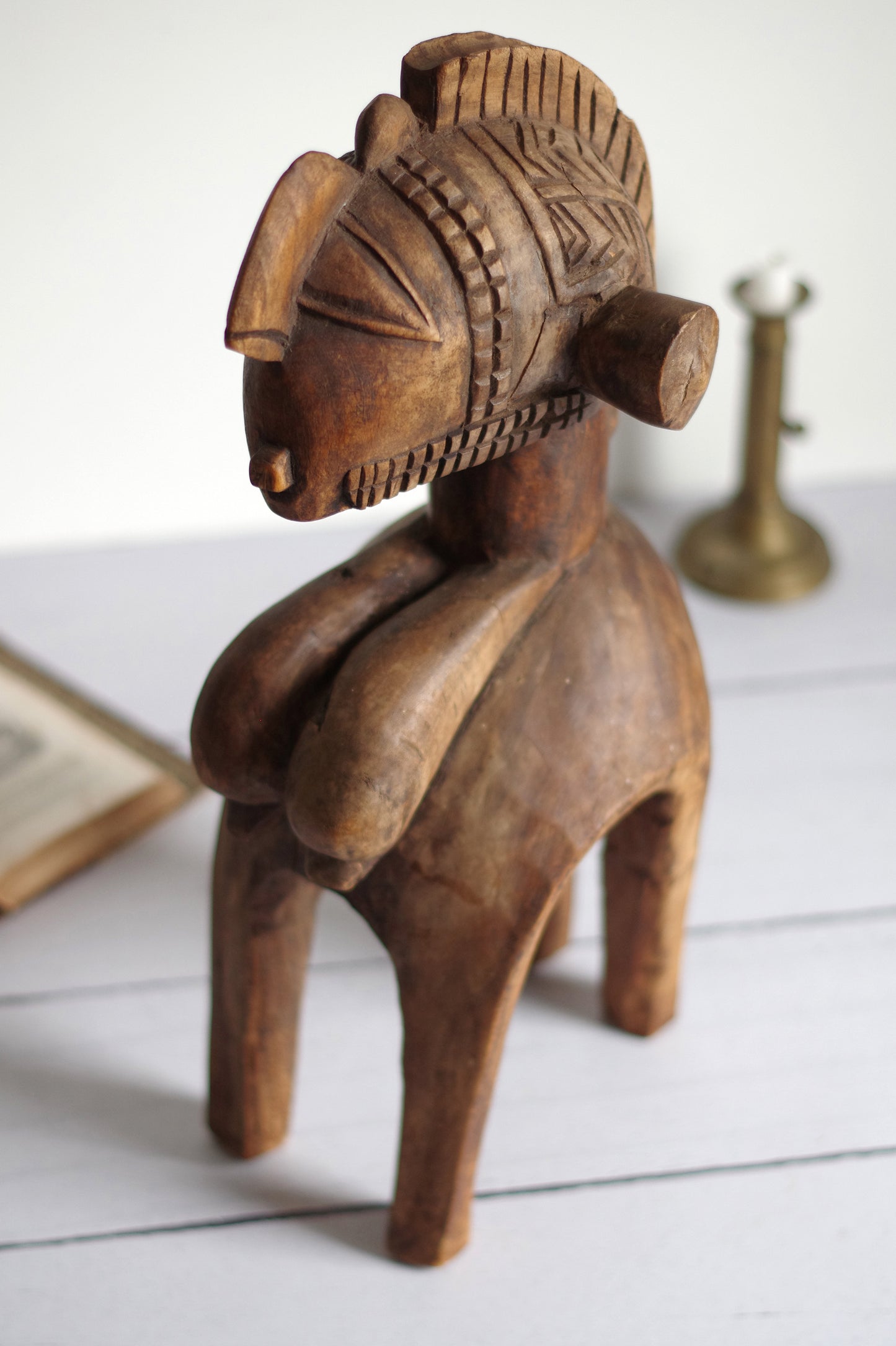 Tête Baga Nimba. Guinée Afrique. Art africain