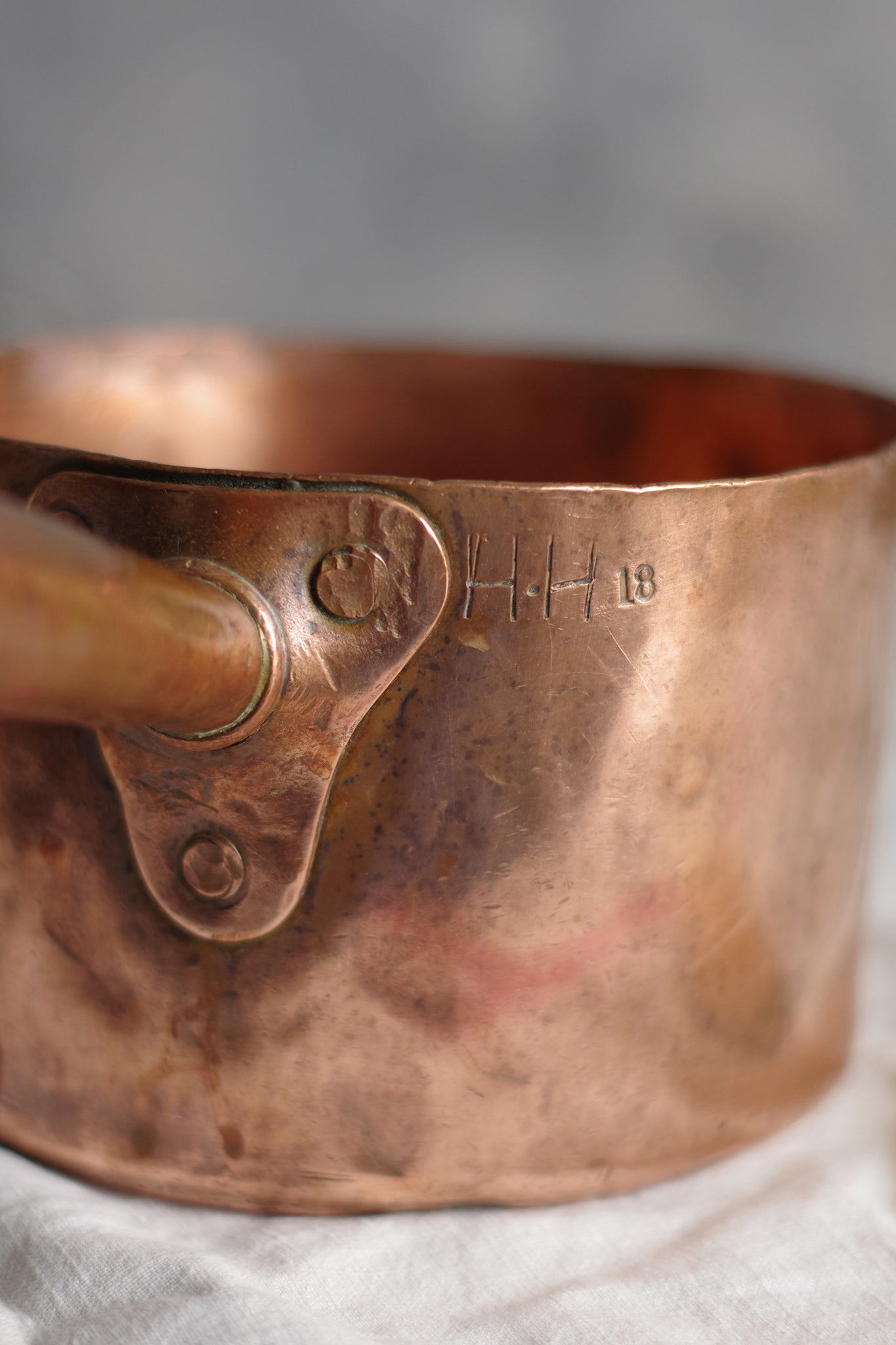 Casserole à caramel en cuivre Jacquotot Paris