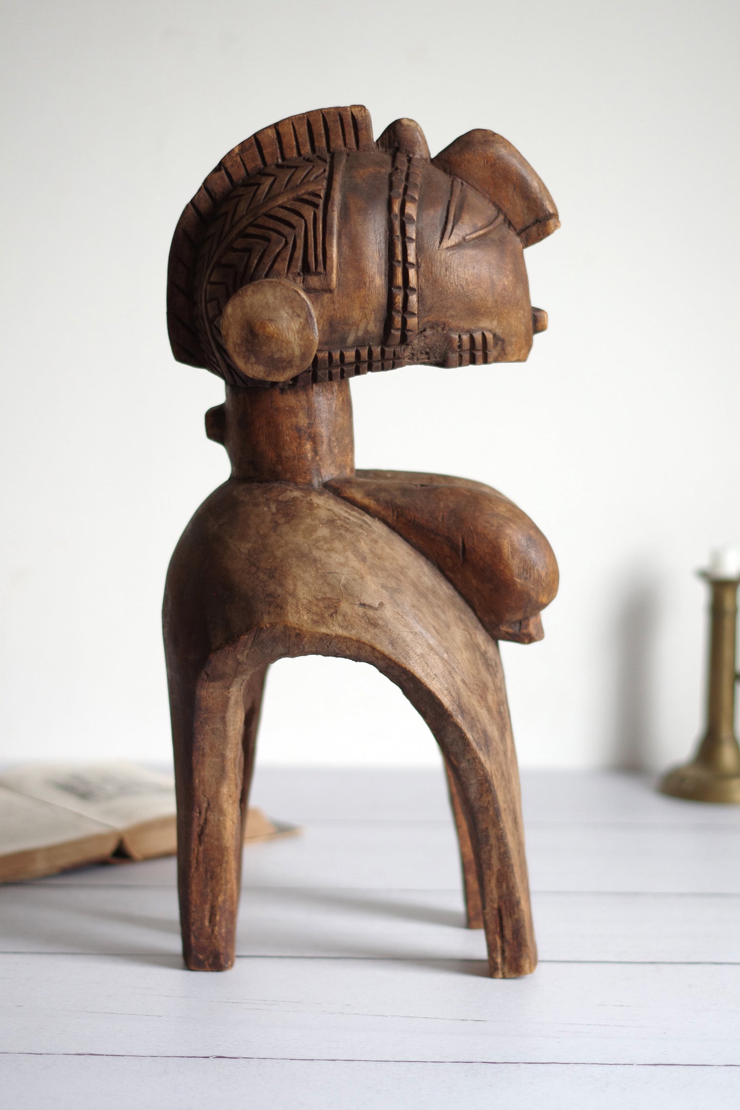 Tête Baga Nimba. Guinée Afrique. Art africain