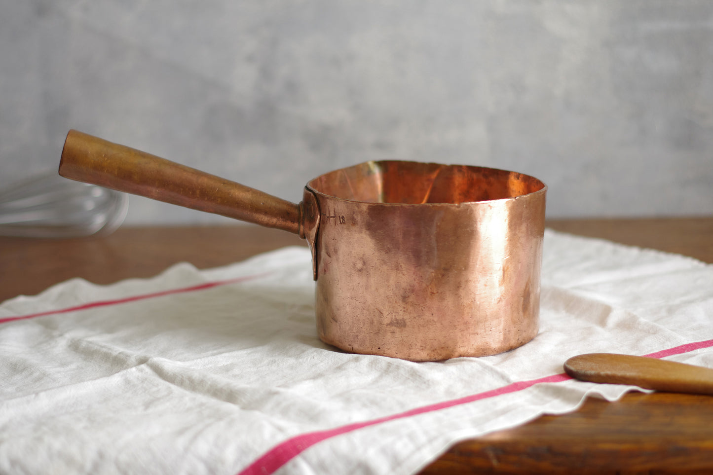 Casserole à caramel en cuivre Jacquotot Paris