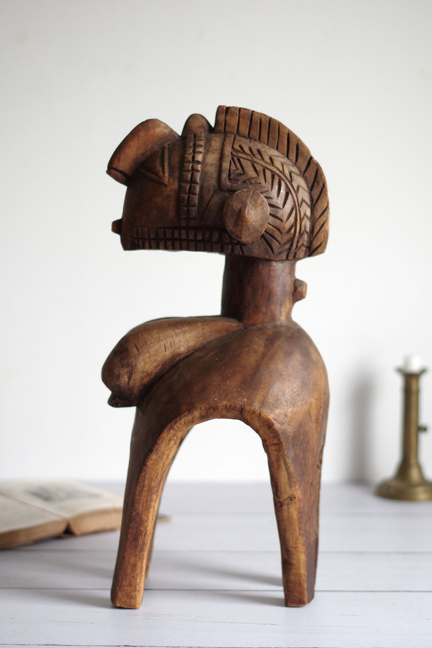 Tête Baga Nimba. Guinée Afrique. Art africain
