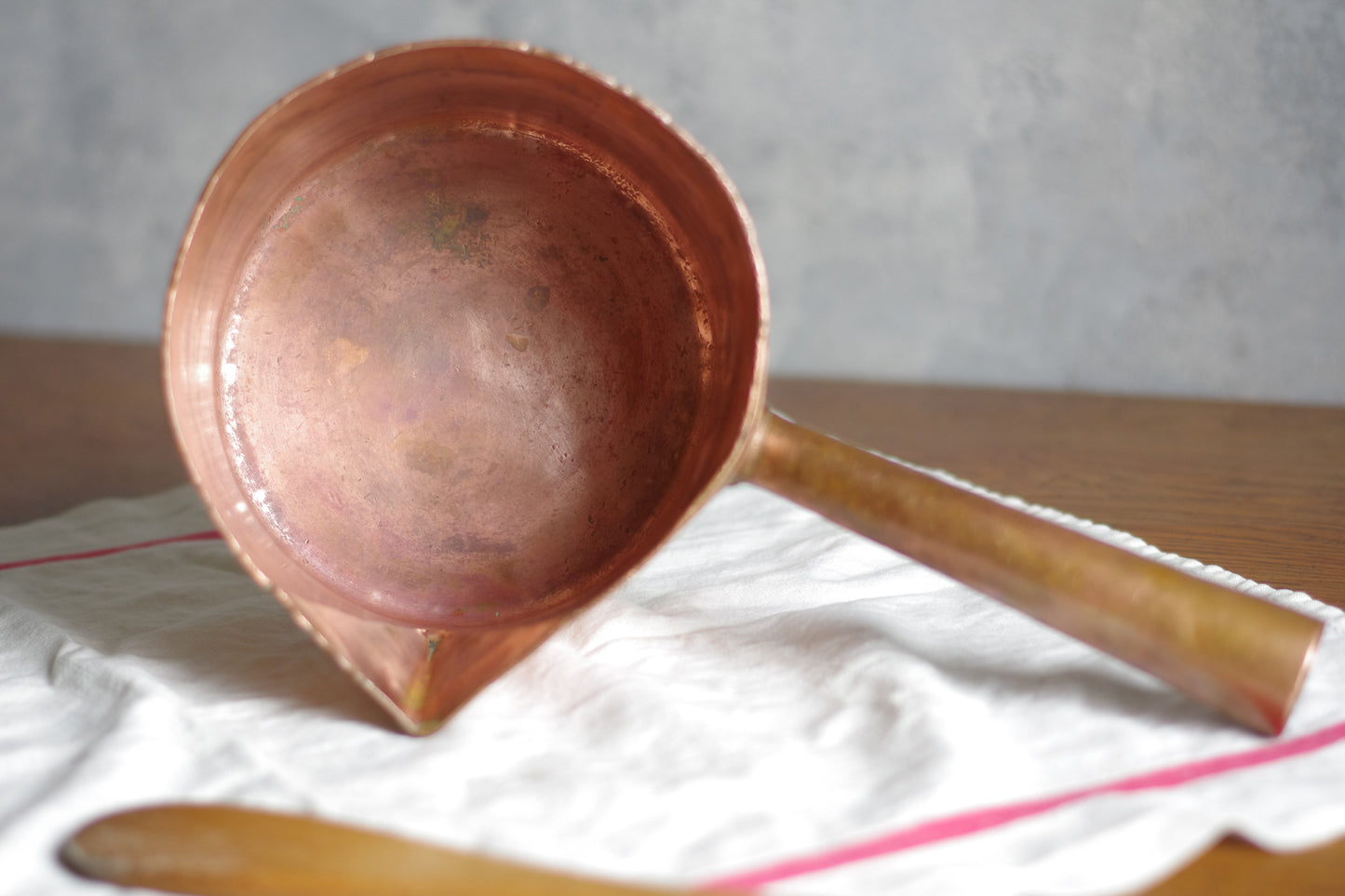 Casserole à caramel en cuivre Jacquotot Paris
