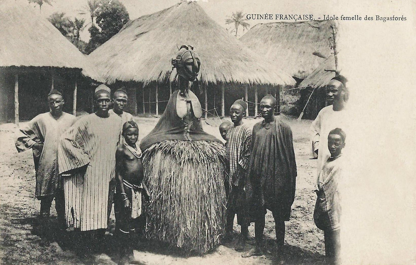 Tête Baga Nimba. Guinée Afrique. Art africain